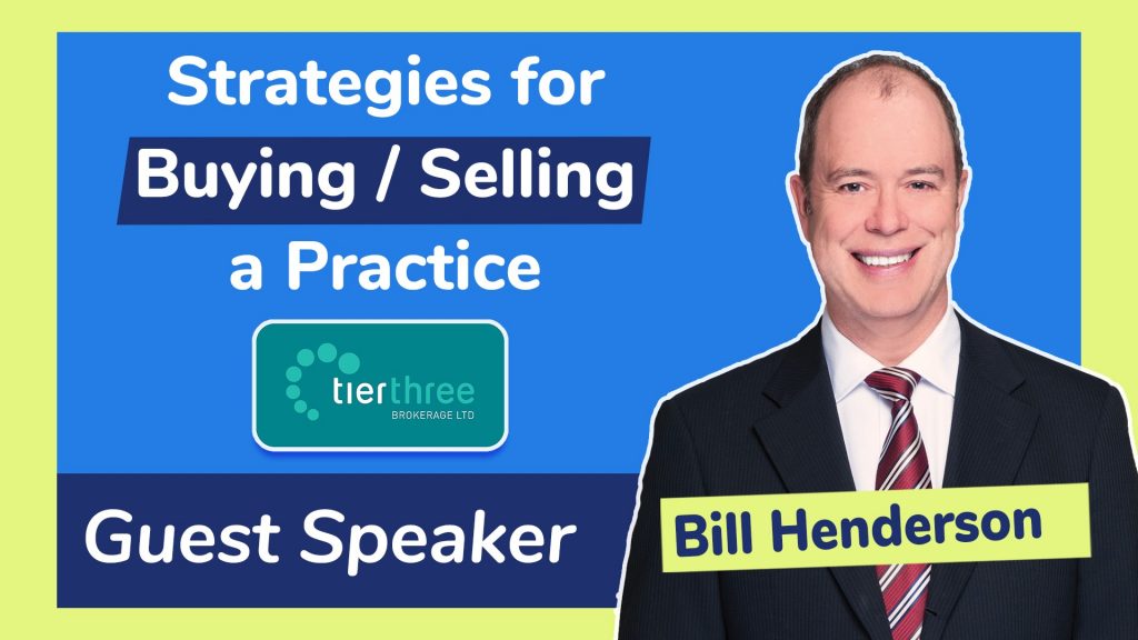 We interview Bill Henderson, former president of Tier Three Brokerage (https://tierthree.ca/) before being acquired by Henry Schein in 2021, and discuss effective strategies for buying or selling a dental practice in Canada.